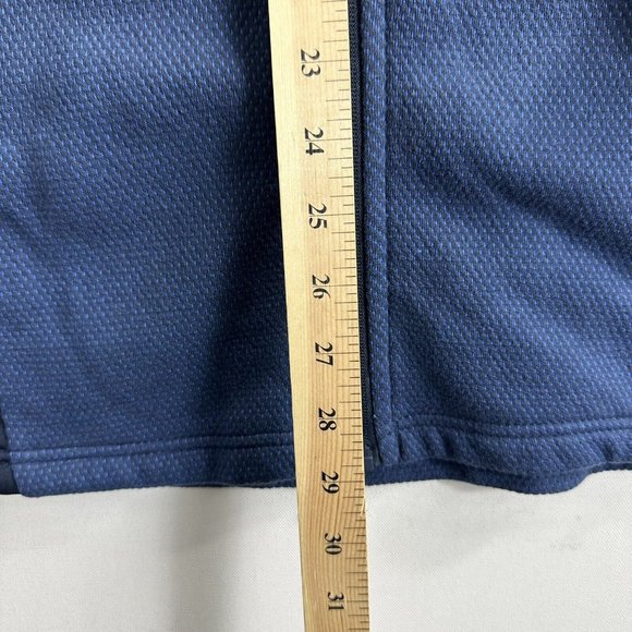 Regatta Great Outdoors Mens Highton Fleece Jacket Size Medium Blue Full Zip - Picture 11 of 12